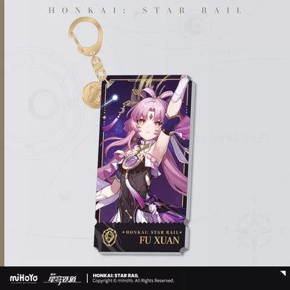 Honkai: Star Rail Preservation Path Character Art Series Acrylic Keychain