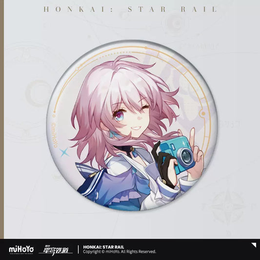 Honkai: Star Rail Star Invitation Series Reflective Badge March 7th (In-Stock)