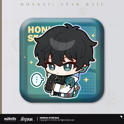 Honkai: Star Rail Pom-Pom Exhibition Hall Series Square Badge