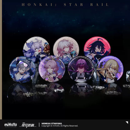 Honkai: Star Rail Star Invitation Series Reflective Badge