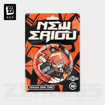 Zenless Zone Zero Ridu Series Chibi Badge Belobog Heavy Industries