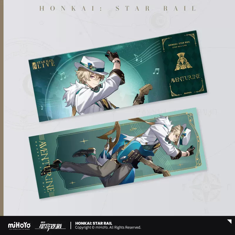 Honkai:Star Rail LIVE Laser Collectible Ticket