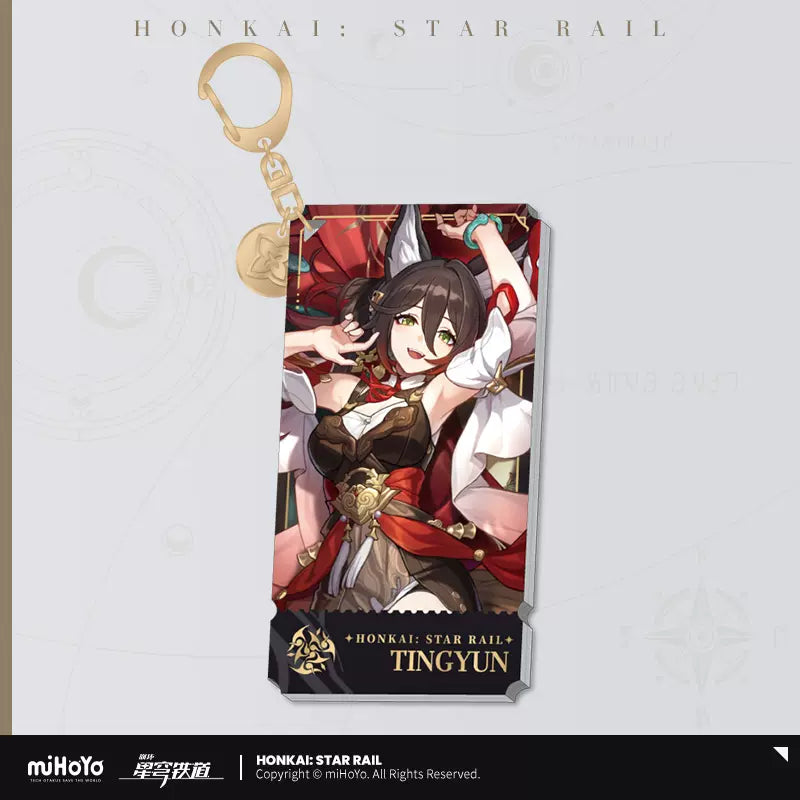 Honkai: Star Rail Harmony Path Character Art Series Acrylic Keychain