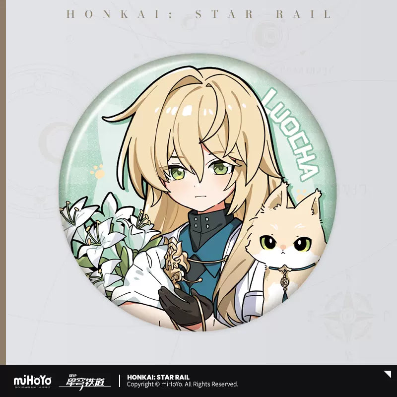 Honkai:Star Rail Tiny Cat Series Character Badge