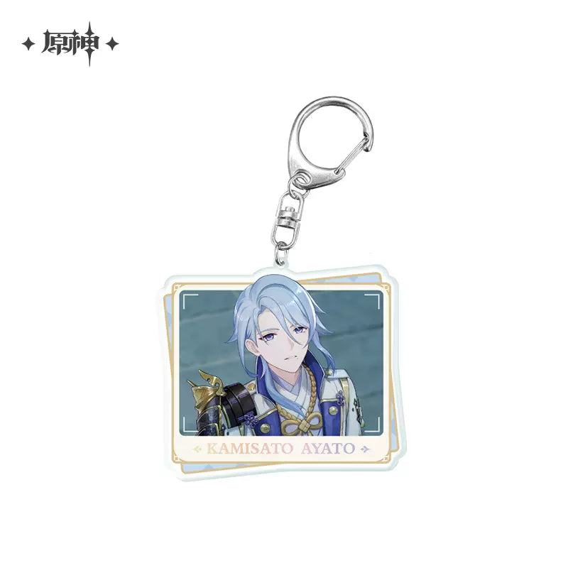 Genshin Impact Character PV Series Acrylic Pendant Keychain