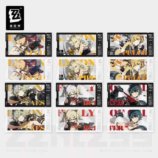 Zenless Zone Zero Mindscape Cinema Series Collectible Card Sets - Sons Of Calydon