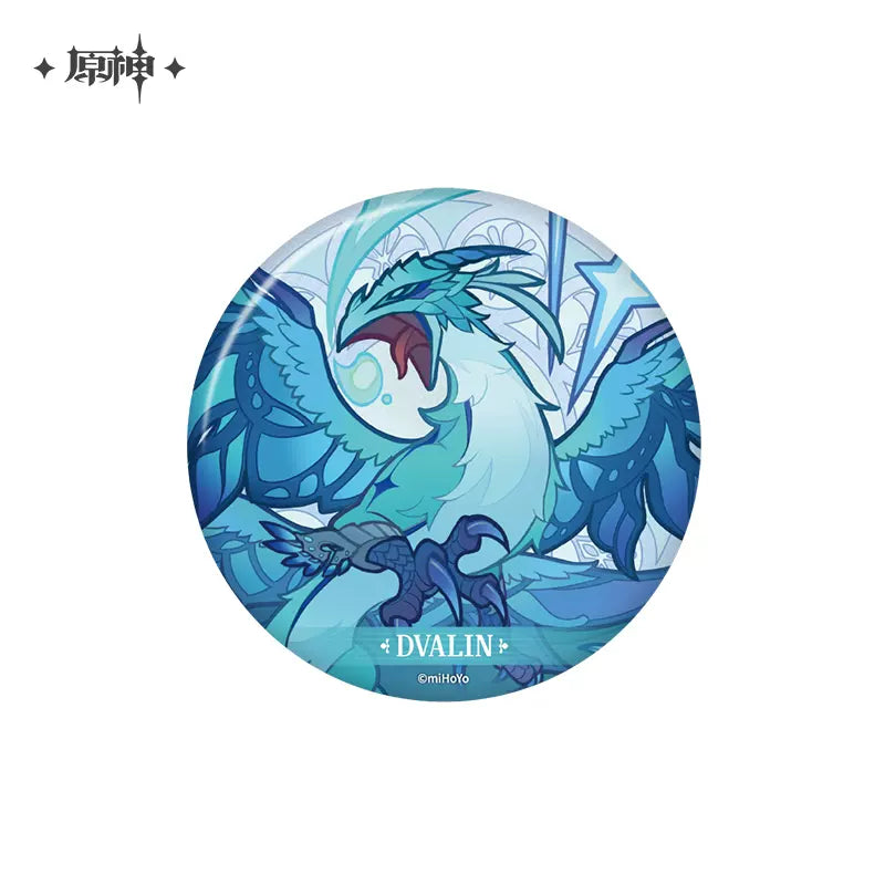 Genshin impact Windblume's Breath Themed Series Badge