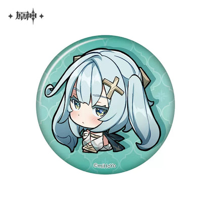 Genshin Impact Chibi Emoticon Series Badge Vol 3