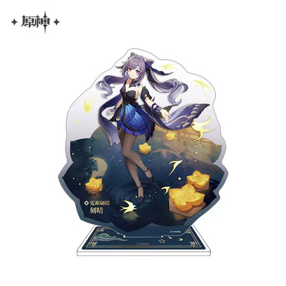 Genshin impact Teyvat Fashion Series Acrylic Standee & Badge