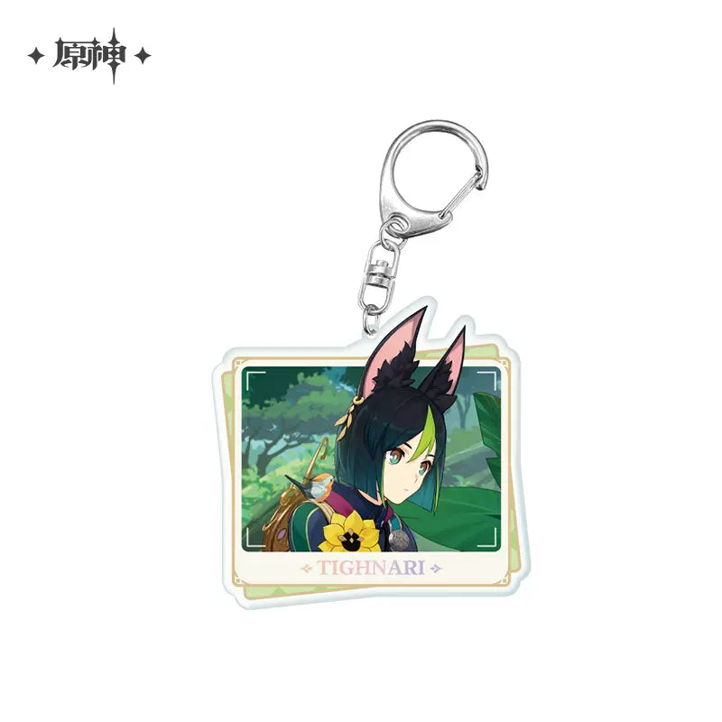 Genshin Impact Character PV Series Acrylic Pendant Keychain