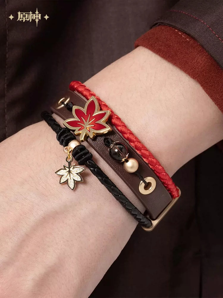 Genshin Impact Kaedehara Kazuha Maple Themed Bracelet