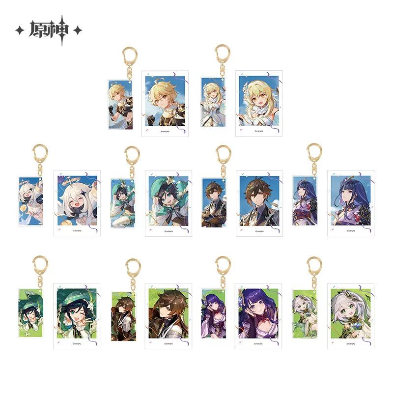 Genshin Impact FES 2023 Polaroid & Keychain