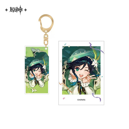 Genshin Impact FES 2023 Polaroid & Keychain