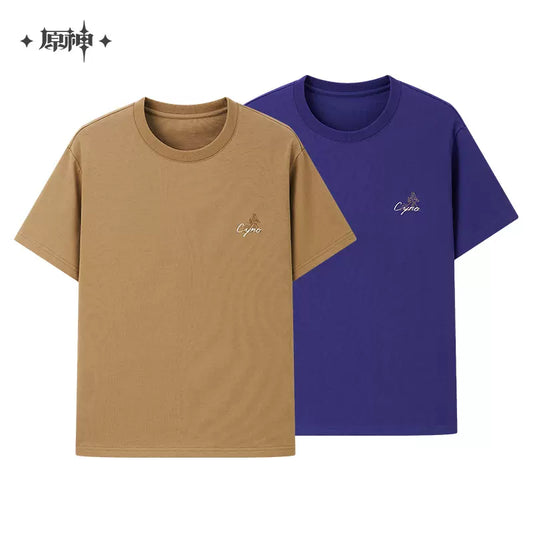 Genshin Impact Yulin and Flying Sand Series Cyno T-shirt