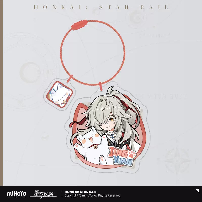 Honkai:Star Rail Tiny Cat Series Acrylic Pendant