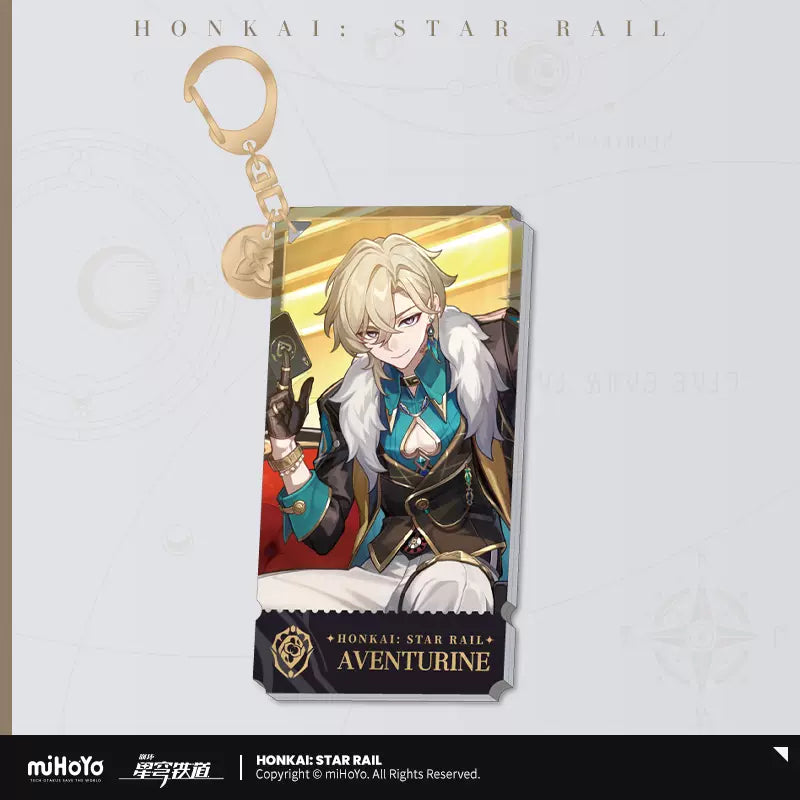 Honkai: Star Rail Preservation Path Character Art Series Acrylic Keychain