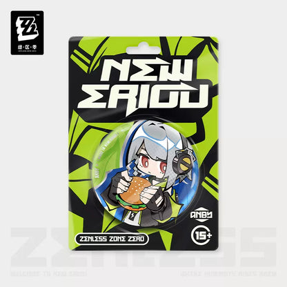 Zenless Zone Zero Ridu Series Chibi Badge Cunning Hares