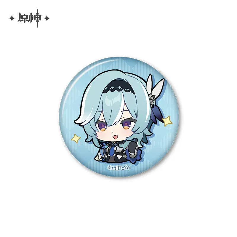 Genshin Impact Chibi Emoticon Series Badge Vol 1