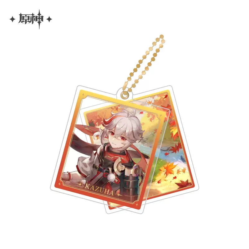 Genshin Impact Themed Series Double Acrylic Keychain