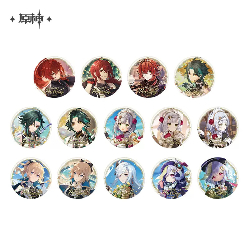 Genshin Impact Fateful Day Series Birthday Badge Vol 1