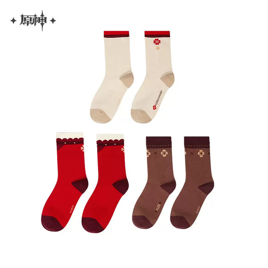 Genshin Impact Klee Themed Socks Set