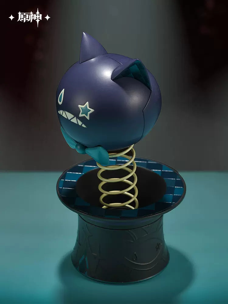 Genshin Impact Lyney's Grim-Malkin Cat Happy Rocking Ornament