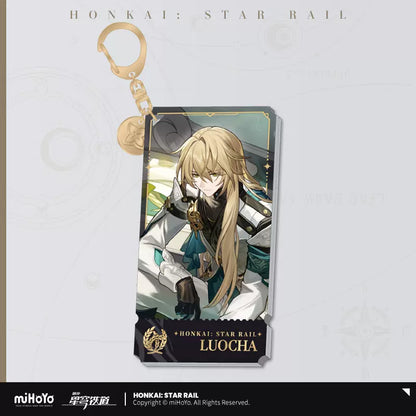 Honkai: Star Rail Abundance Path Character Art Series Acrylic Keychain