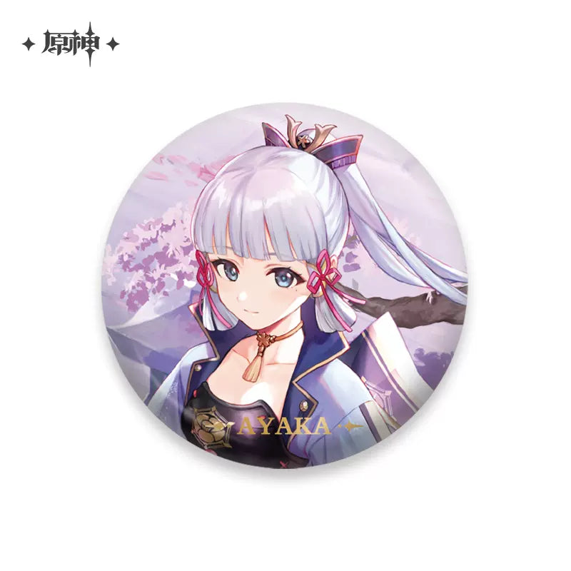 Genshin Impact Themed Series Character Badge