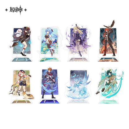 Genshin Impact Genius Invokation TCG Tournament Acrylic Mobile Phone Holder