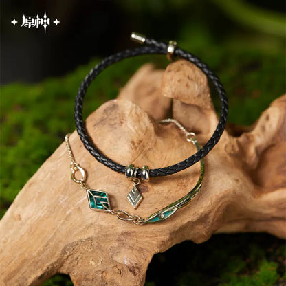 Genshin Impact Yulin and Flying Sand Series Alhaitham Necklace & Bracelet