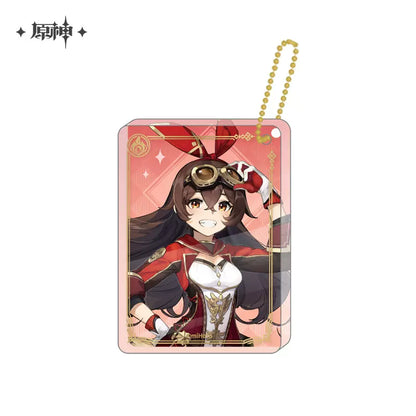 Genshin Impact Themed Series Character Thick Acrylic Keychain