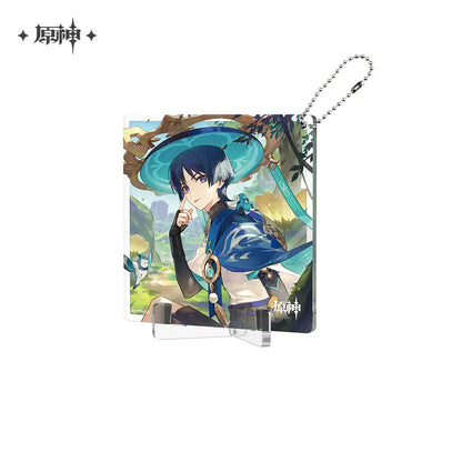 Genshin Impact Fateful Day Series Coaster Keychain