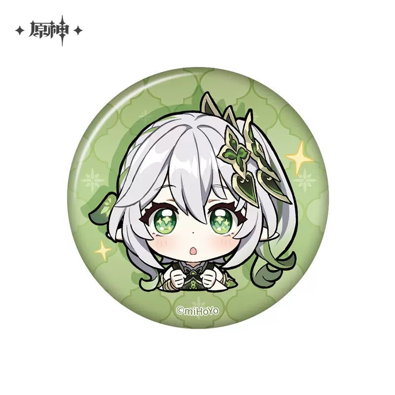 Genshin Impact Chibi Emoticon Series Badge Vol 3 – StarryNumby