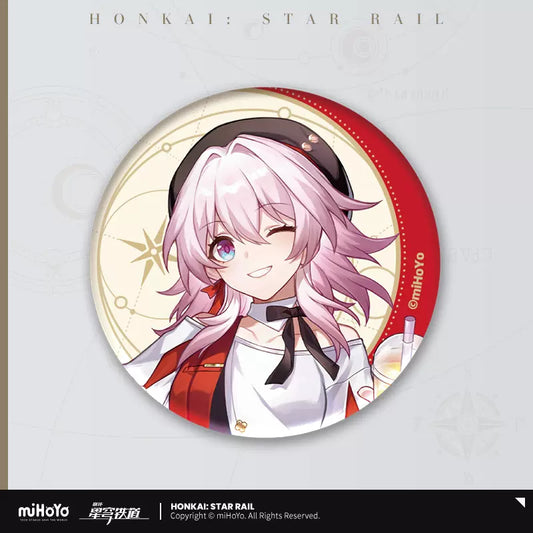 Honkai: Star Rail KFC Collaboration Badge March 7th (In-Stock)