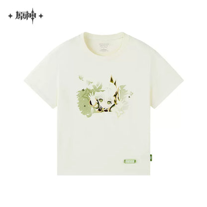 Genshin Impact Nahida Themed T-Shirt White Character