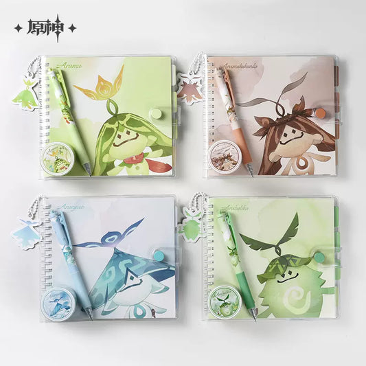 Genshin Impact Aranara Themed Notepads