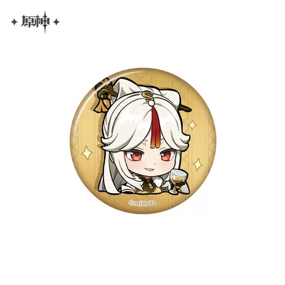 Genshin Impact Chibi Emoticon Series Badge Vol 1