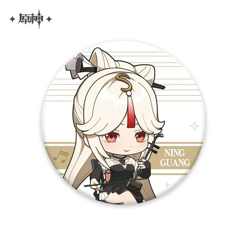 Genshin Impact Melodies Of An Endless Journey Chibi Character Badge Vol 1