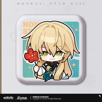 Honkai: Star Rail Pom-Pom Exhibition Hall Series Square Badge