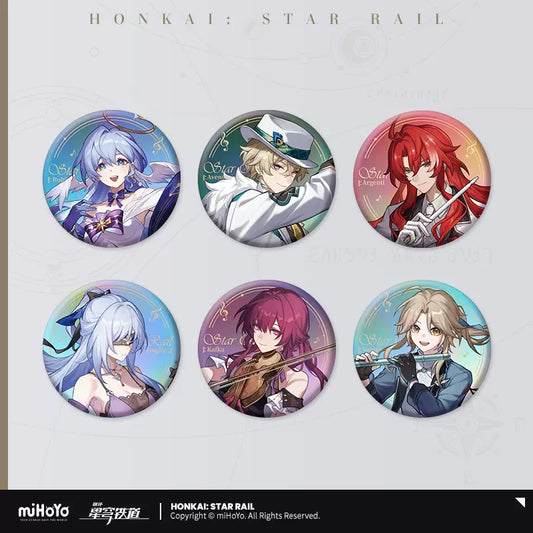 Honkai:Star Rail LIVE Character Tin Badge