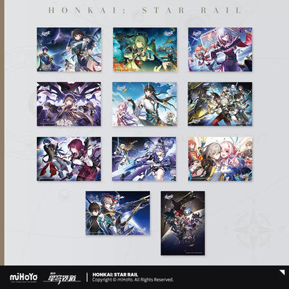 Honkai: Star Rail  Interstellar Travel Series Postcard Set