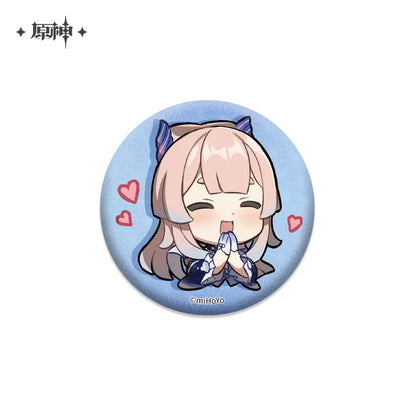 Genshin Impact Chibi Emoticon Series Badge Vol 1