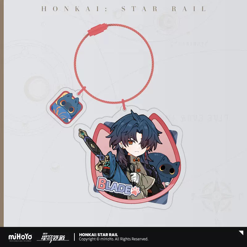 Honkai:Star Rail Tiny Cat Series Acrylic Pendant