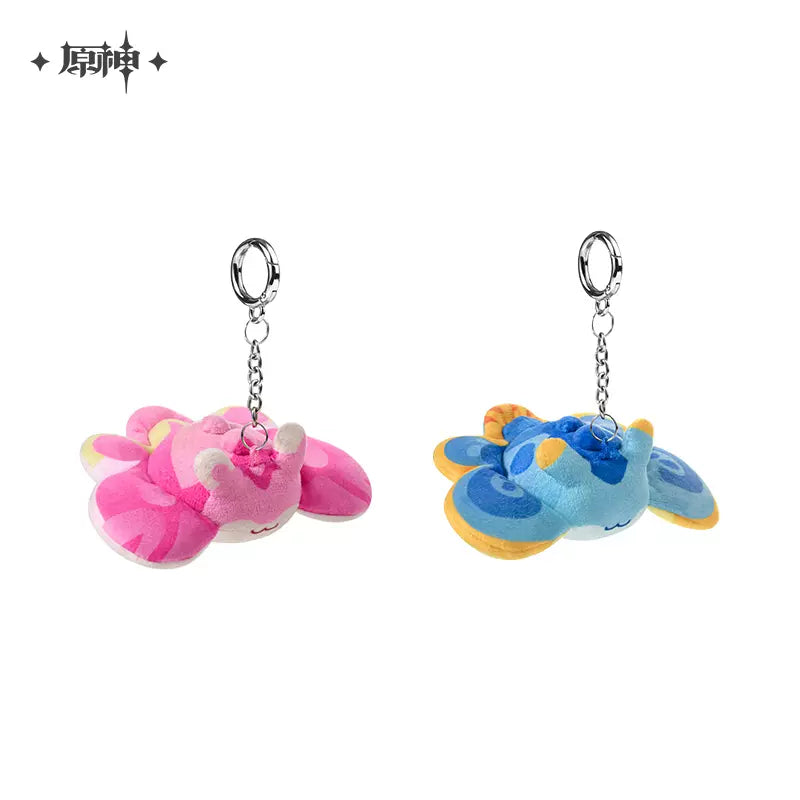 Genshin Impact Fontaine Themed Angel Sea Hare Plush Keychain