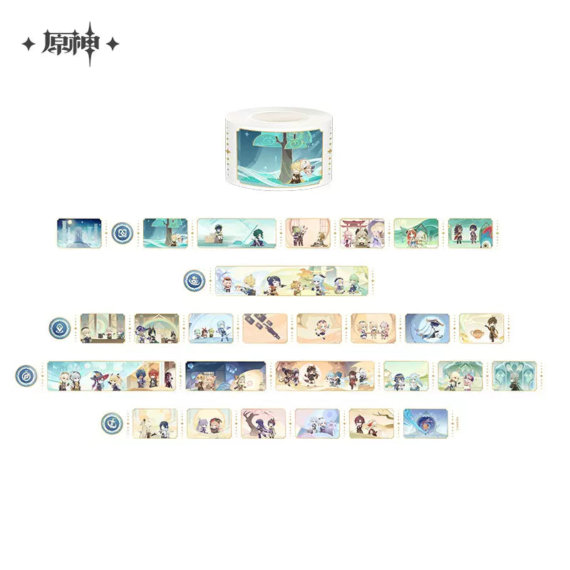 Genshin Impact Dream Of Roving Stars Washi Tape