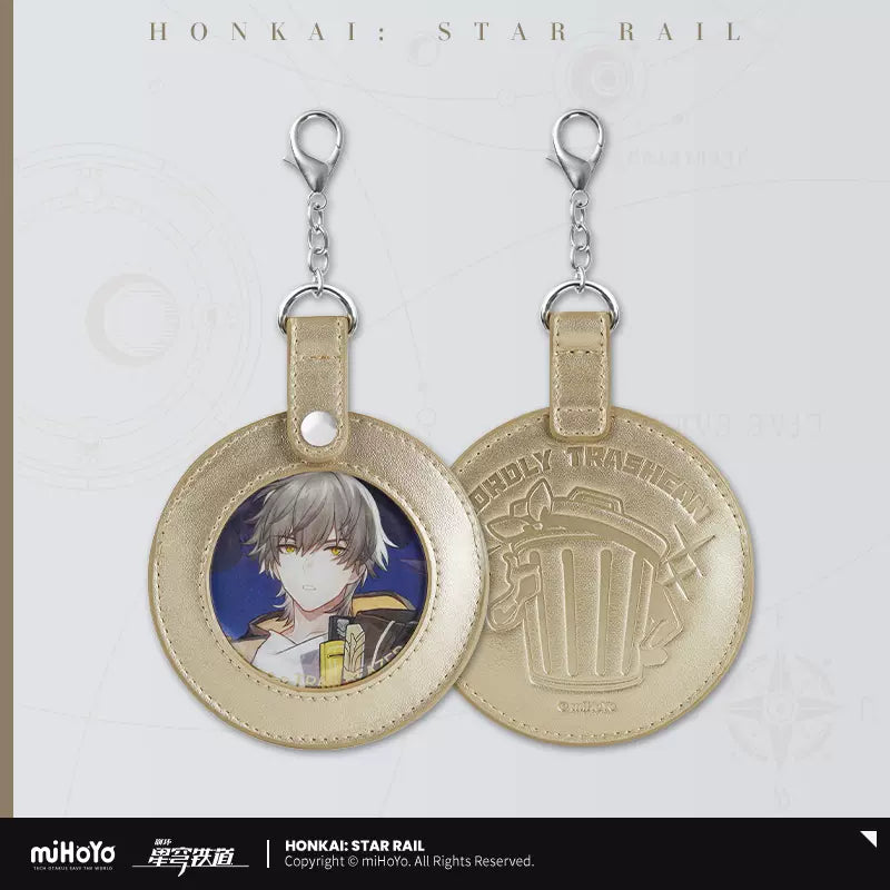 Honkai:Star Rail The King's Next Barrel Series Badge Holder Keychain