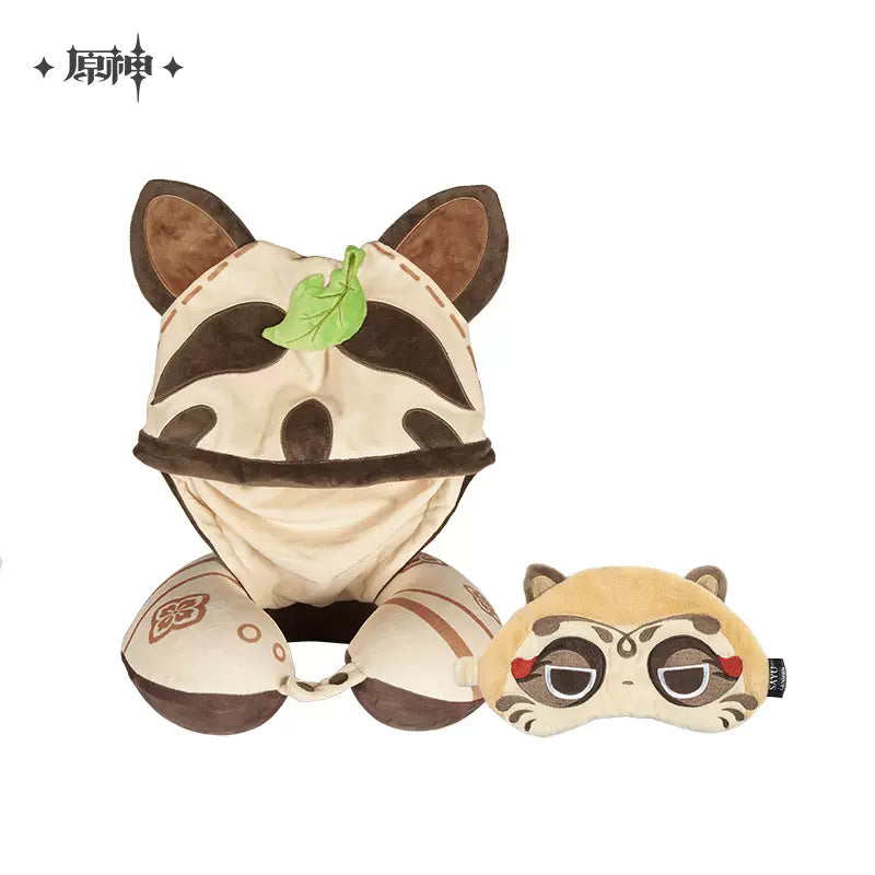 Genshin Impact Sayu Muji-Muji Daruma Eye Mask & U-Shaped Neck Pillow