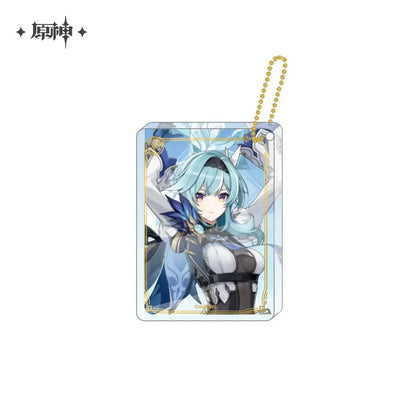 Genshin Impact Themed Series Character Thick Acrylic Keychain