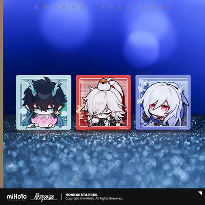 Honkai: Star Rail Pom-Pom Exhibition Hall Series Quicksand Refrigerator Magnet