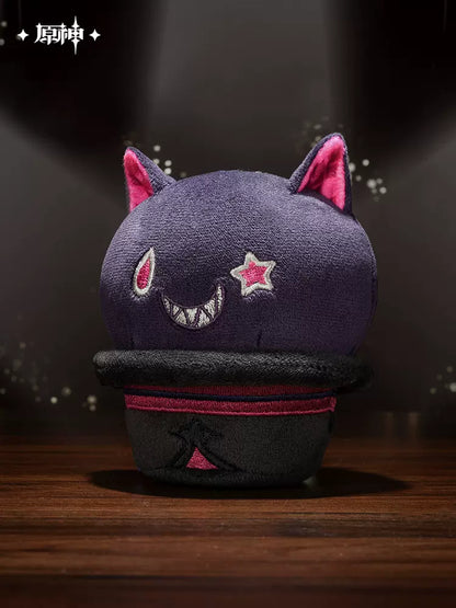 Genshin Impact Lyney's Grim-Malkin Cat Bouncy Plush Keychain